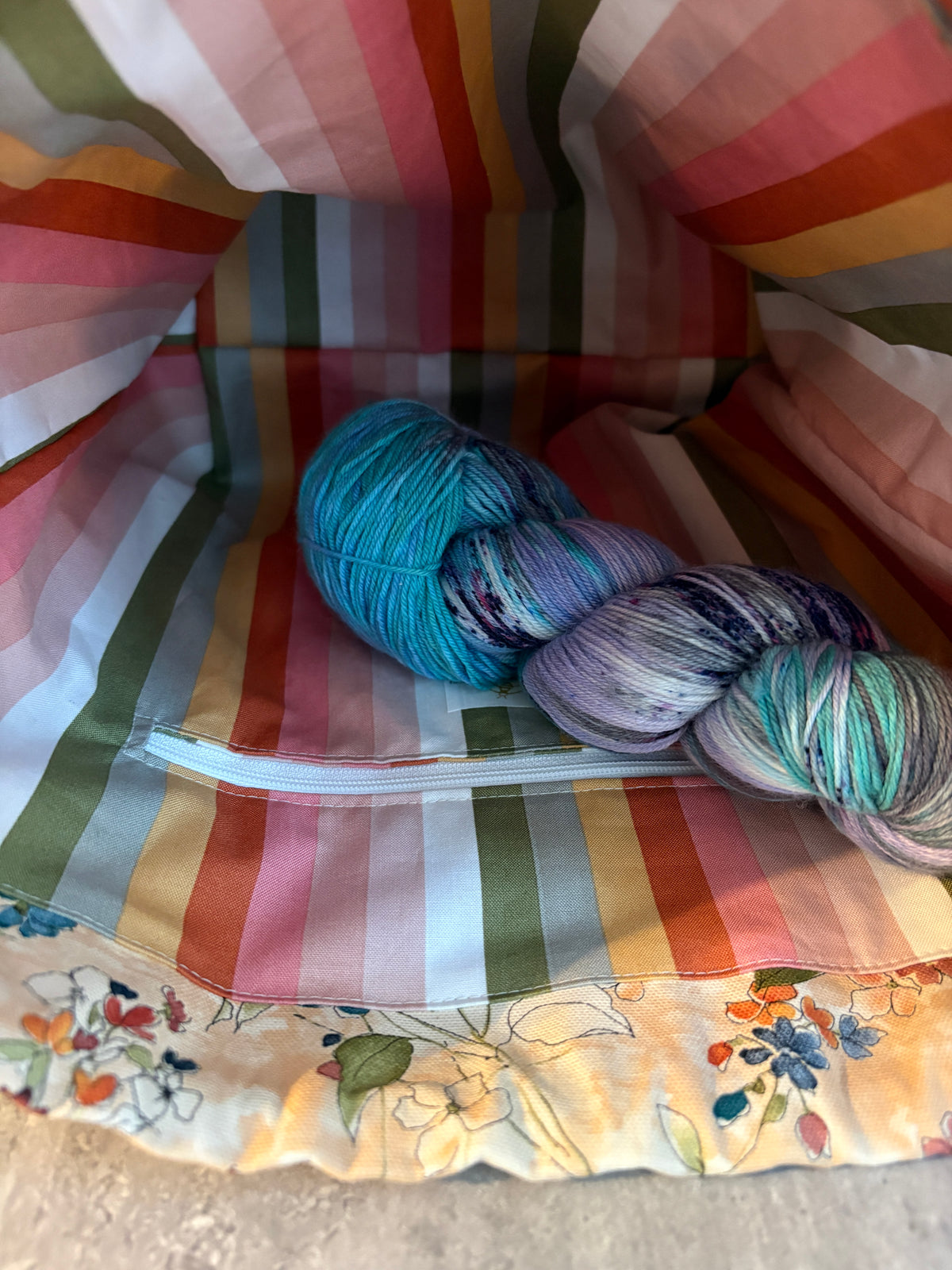 My Favorite Flower Drawstring Bag