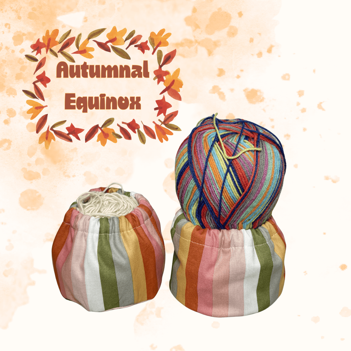 Autumnal Equinox Cake Coozie