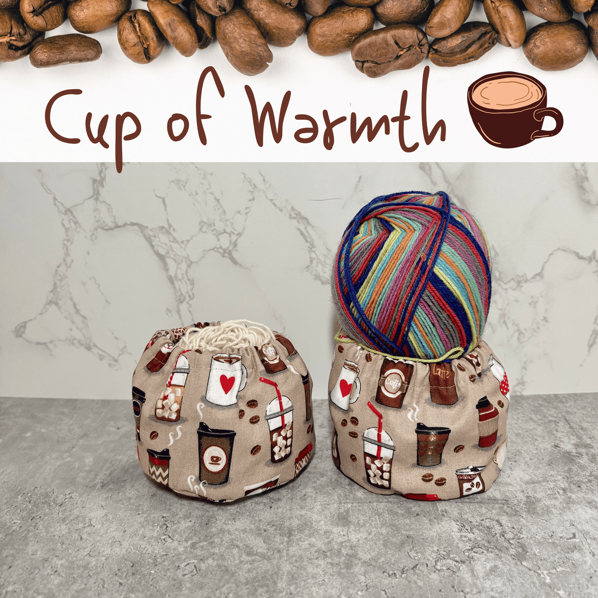 Cup of Warmth Cake Coozie