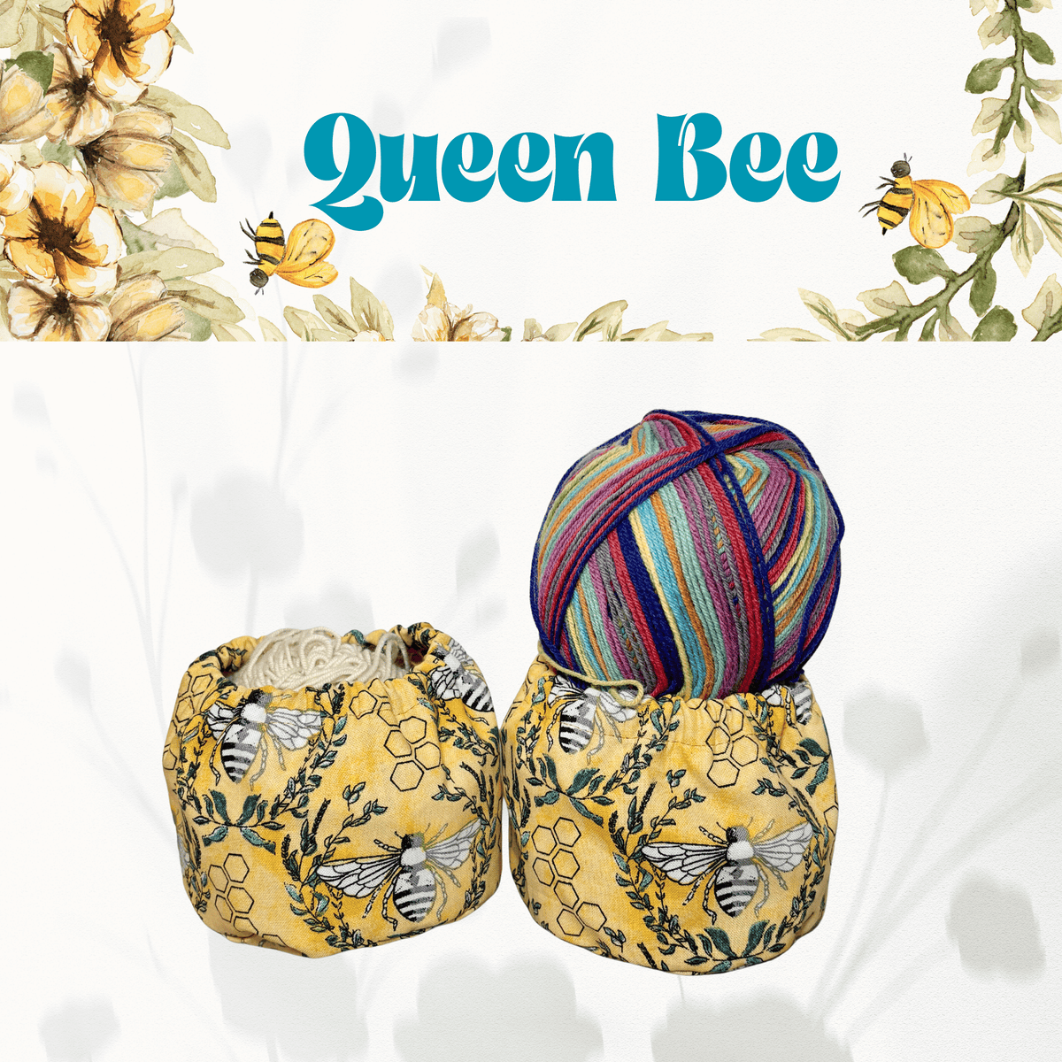 Queen Bee Cake Coozie
