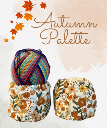 Autumn Palette Cake Coozie