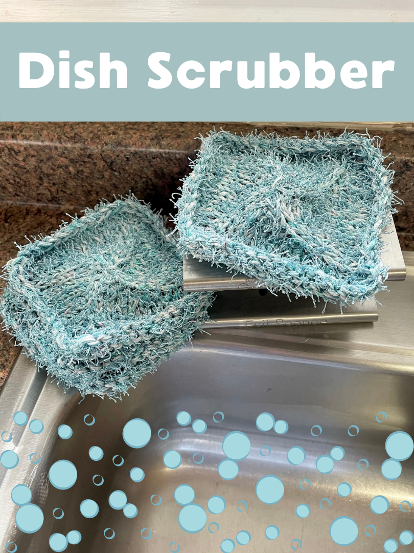 Dish Scrubber PDF Knitting Pattern
