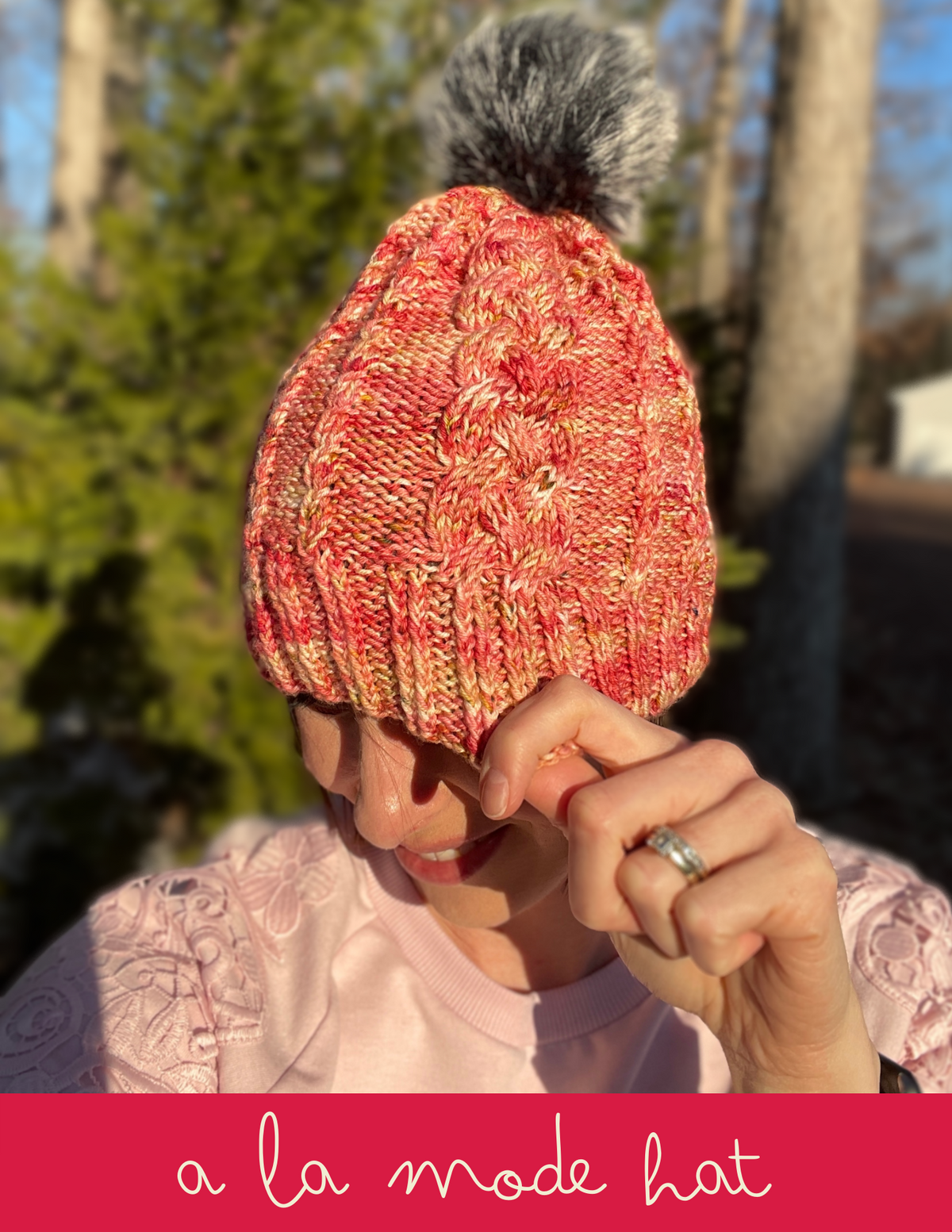 a la Mode Hat Knitting Pattern